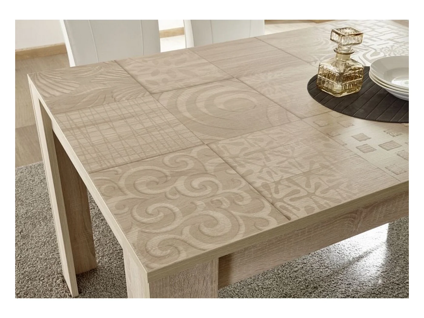 Table à manger MIREL chêne 180 cm