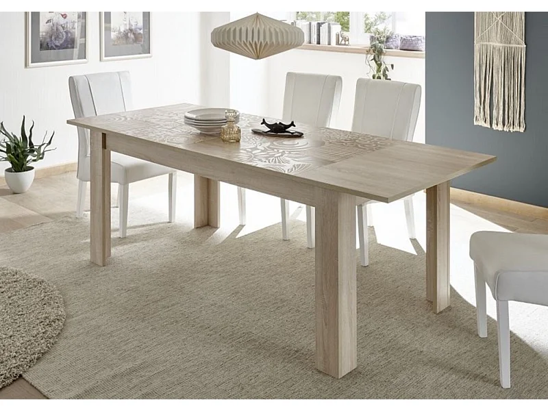 Table à manger MIREL chêne 180 cm