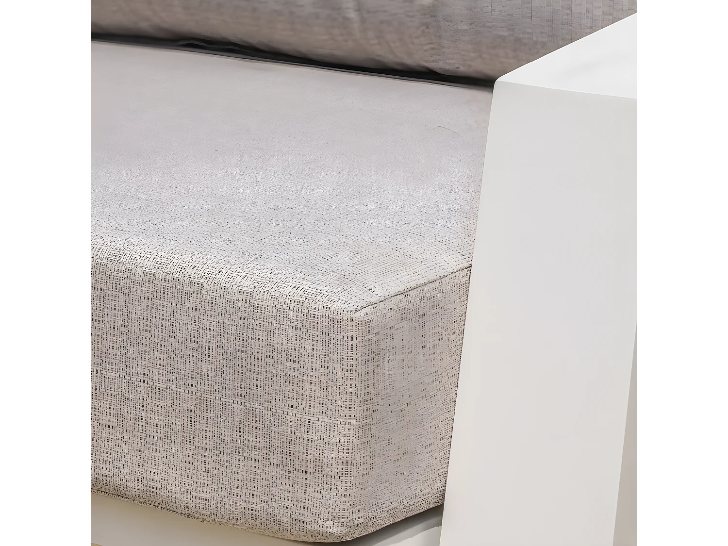 Salon de jardin 5 Places "Ibiza" 190cm Blanc