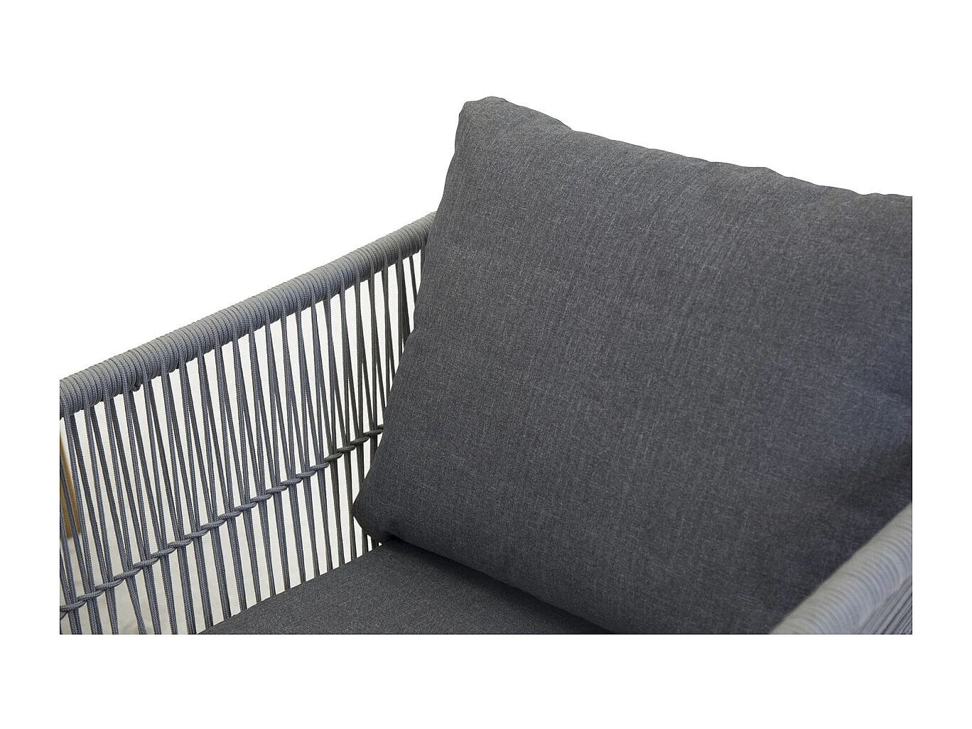 Salon de Jardin en Boi "Chania" 164cm Gri