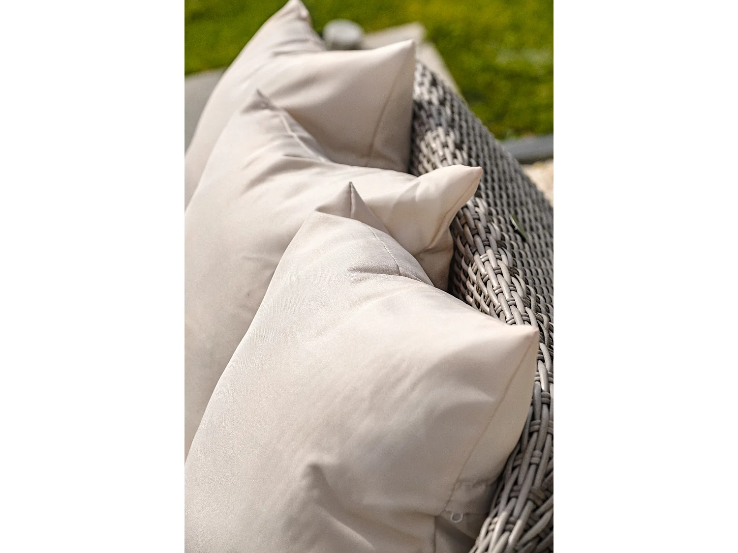 5-Sitzer-Gartenmöbel, Kunstharzgeflecht