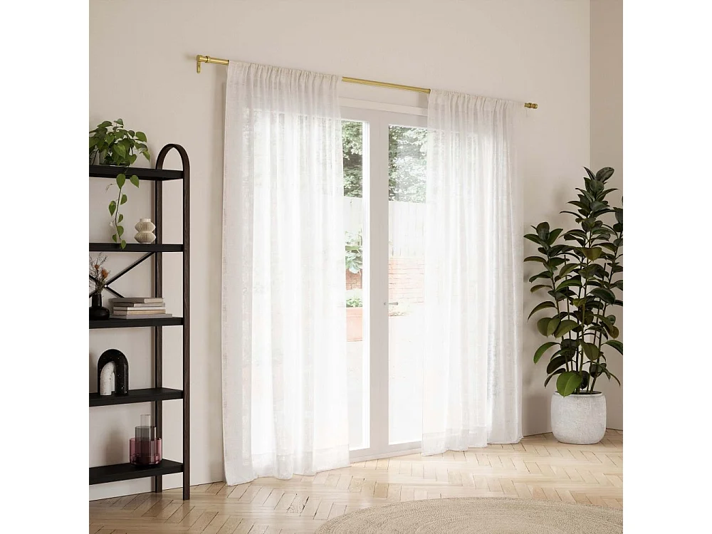 Rideaux Sheera 241 x 132 cm (Lot de 2)