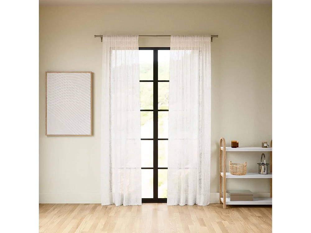 Rideaux Sheera 241 x 132 cm (Lot de 2)