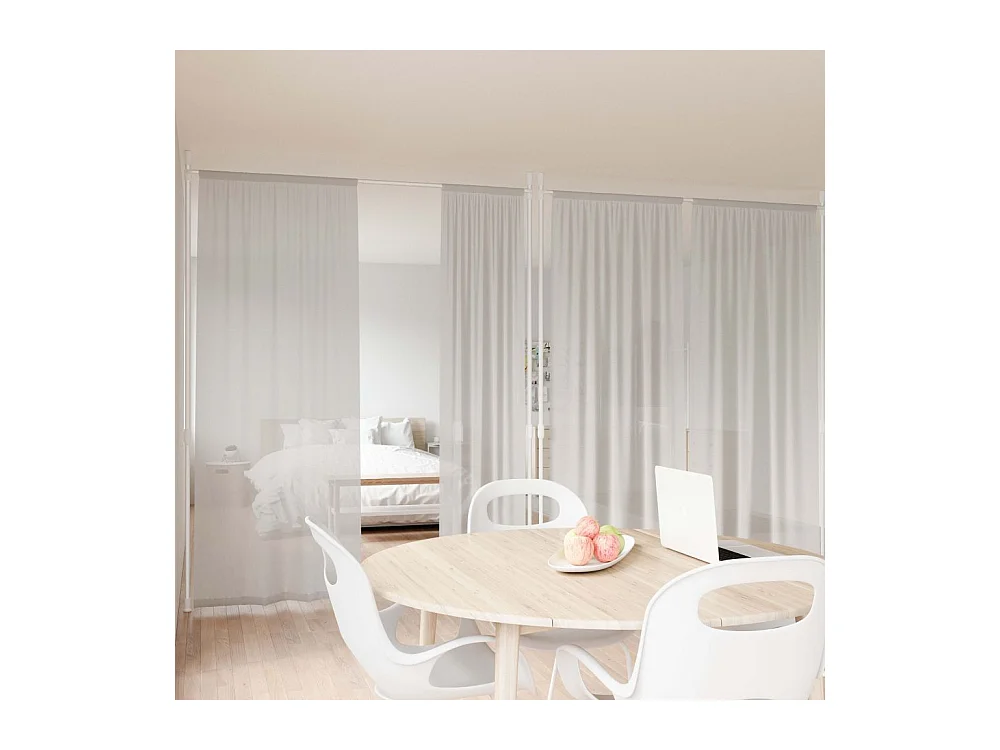 Tringle extensible pour séparation de pièce Anywhere