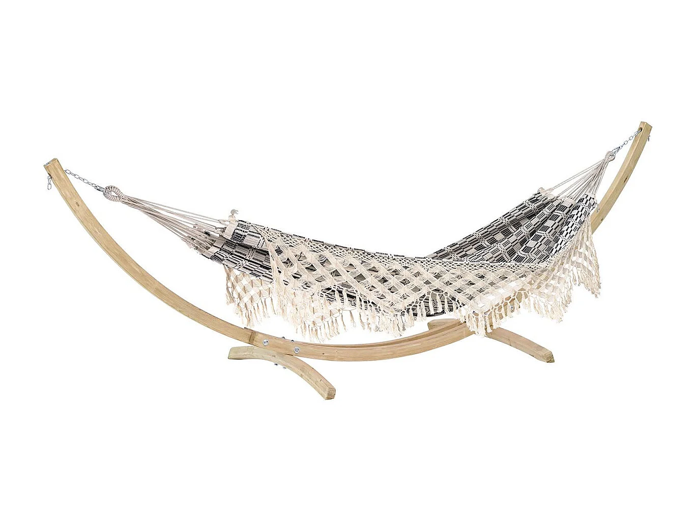 Hamac avec support en bois Keragan