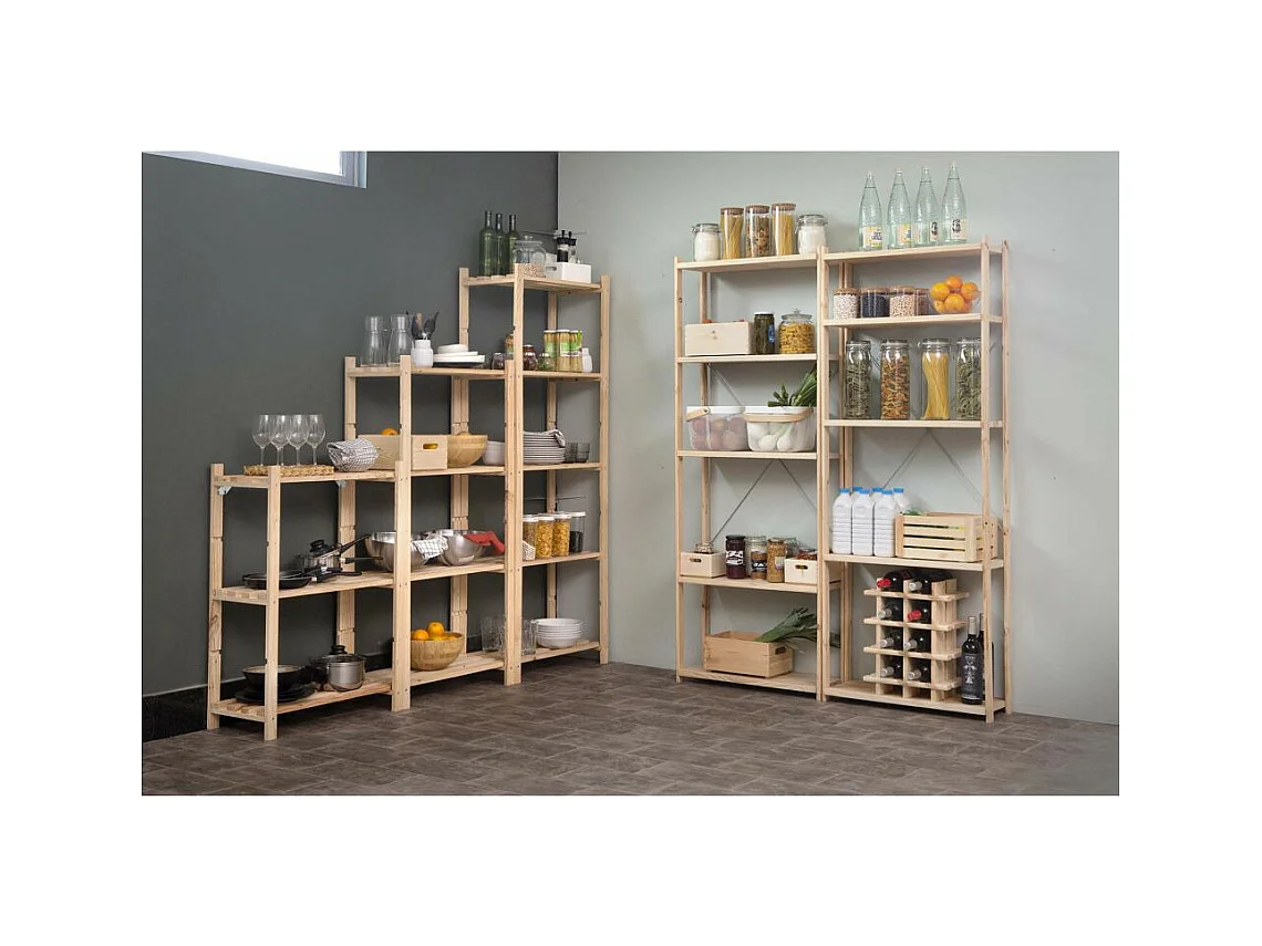 Etagère en kit profondeur 40 cm Natura