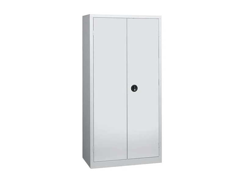 Armoire de bureau 2 portes gris Katu H 198