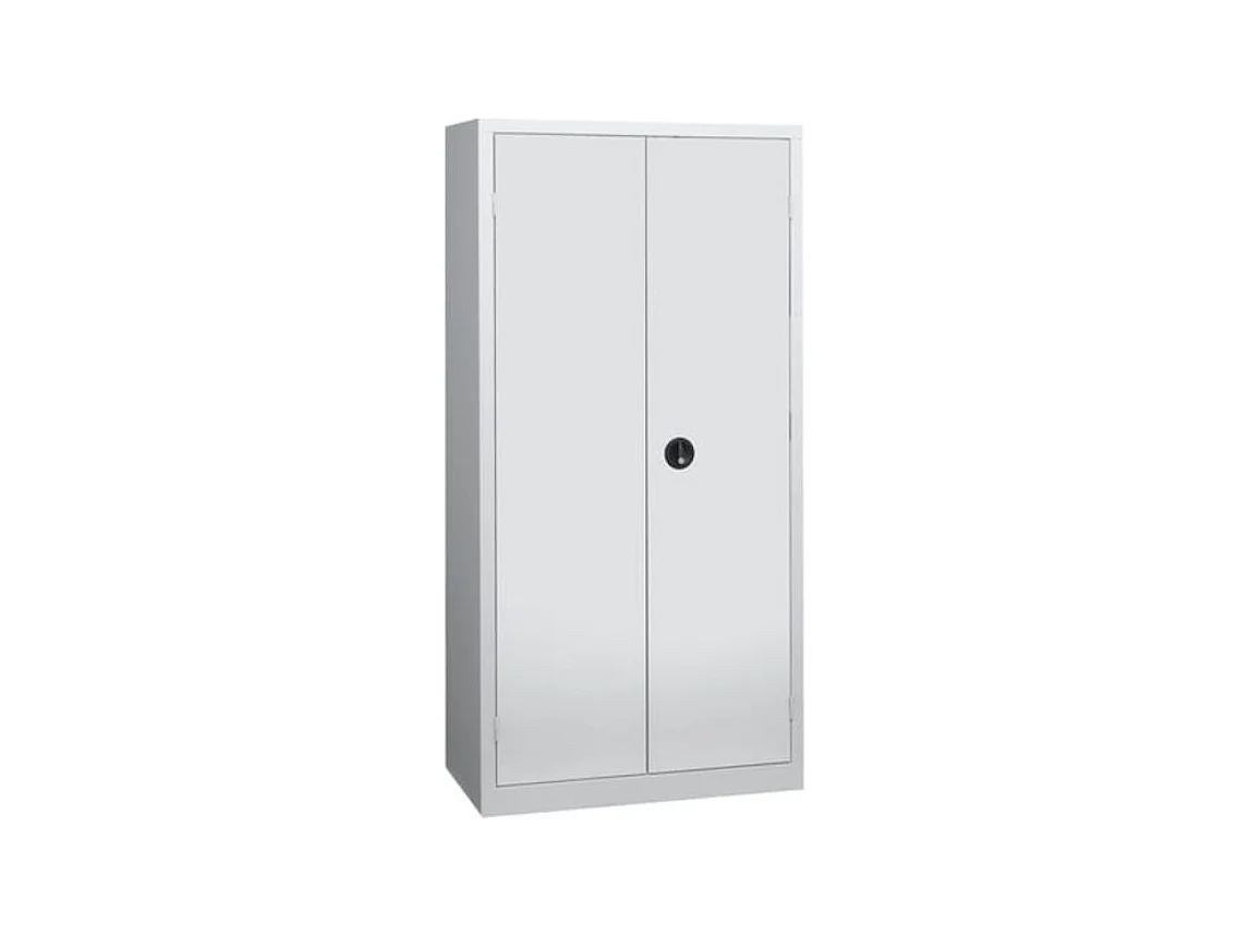 Armoire de bureau 2 portes gris Katu H 198