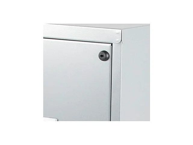 Colonne de rangement tiroirs en métal Alu