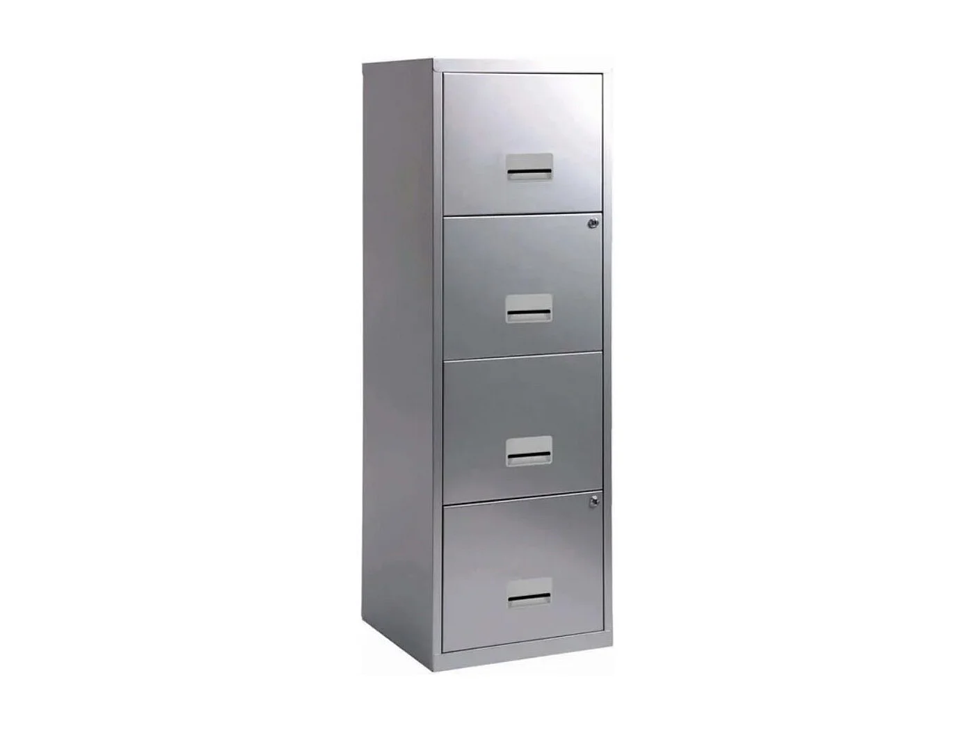 Schrank mit Schubladen aus Metall (aluminium)