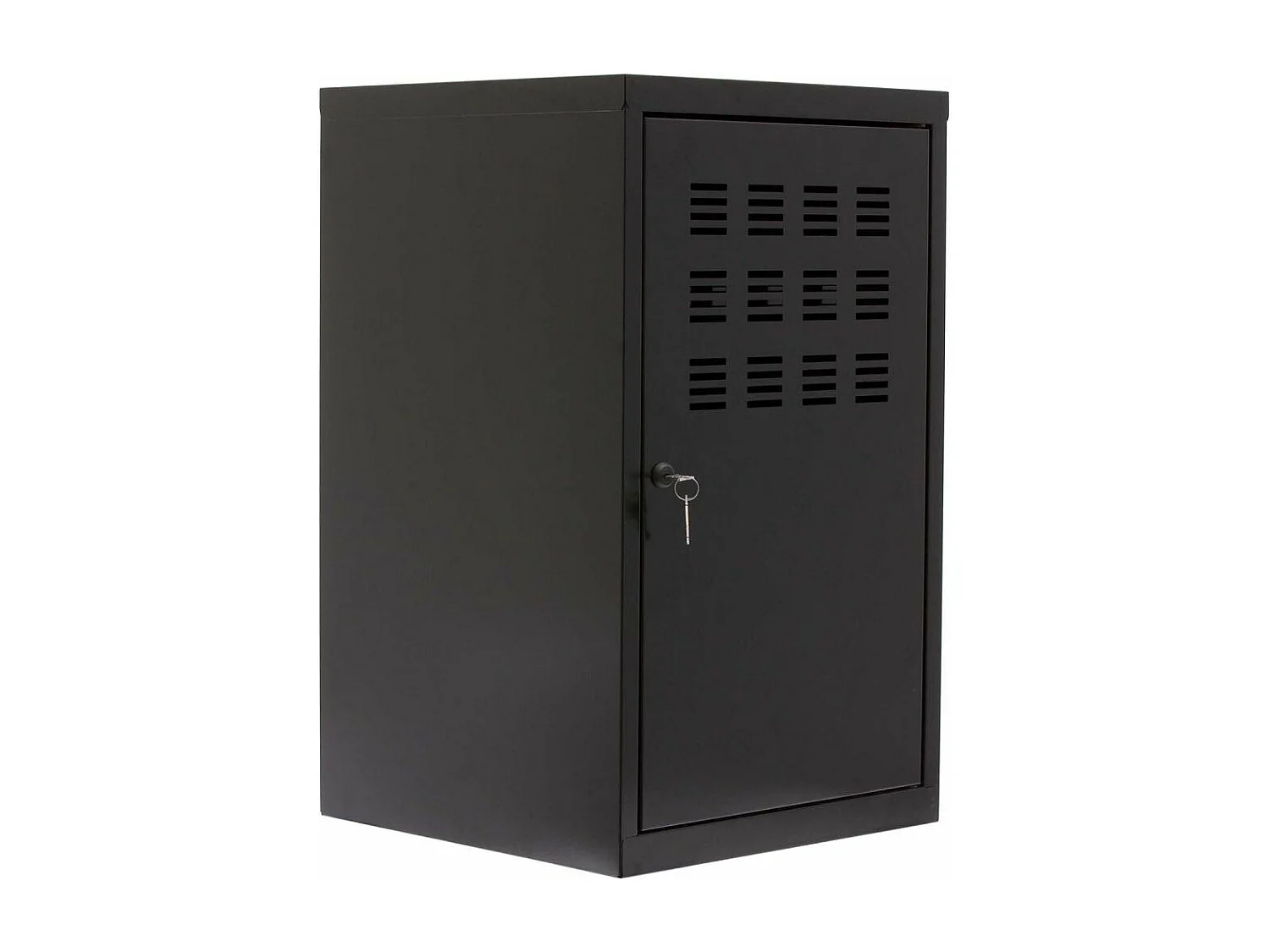 Casier de rangement en métal 74 cm Collégien Noir mat