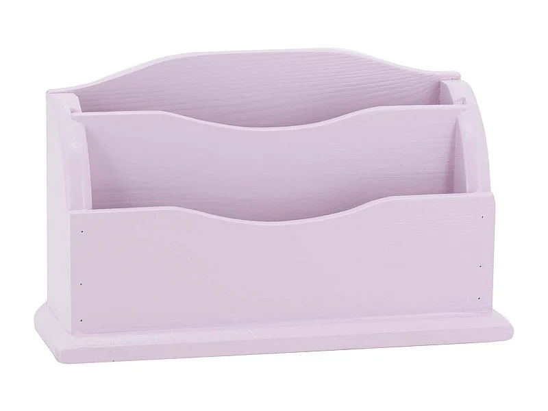 Range courrier en pin Rose