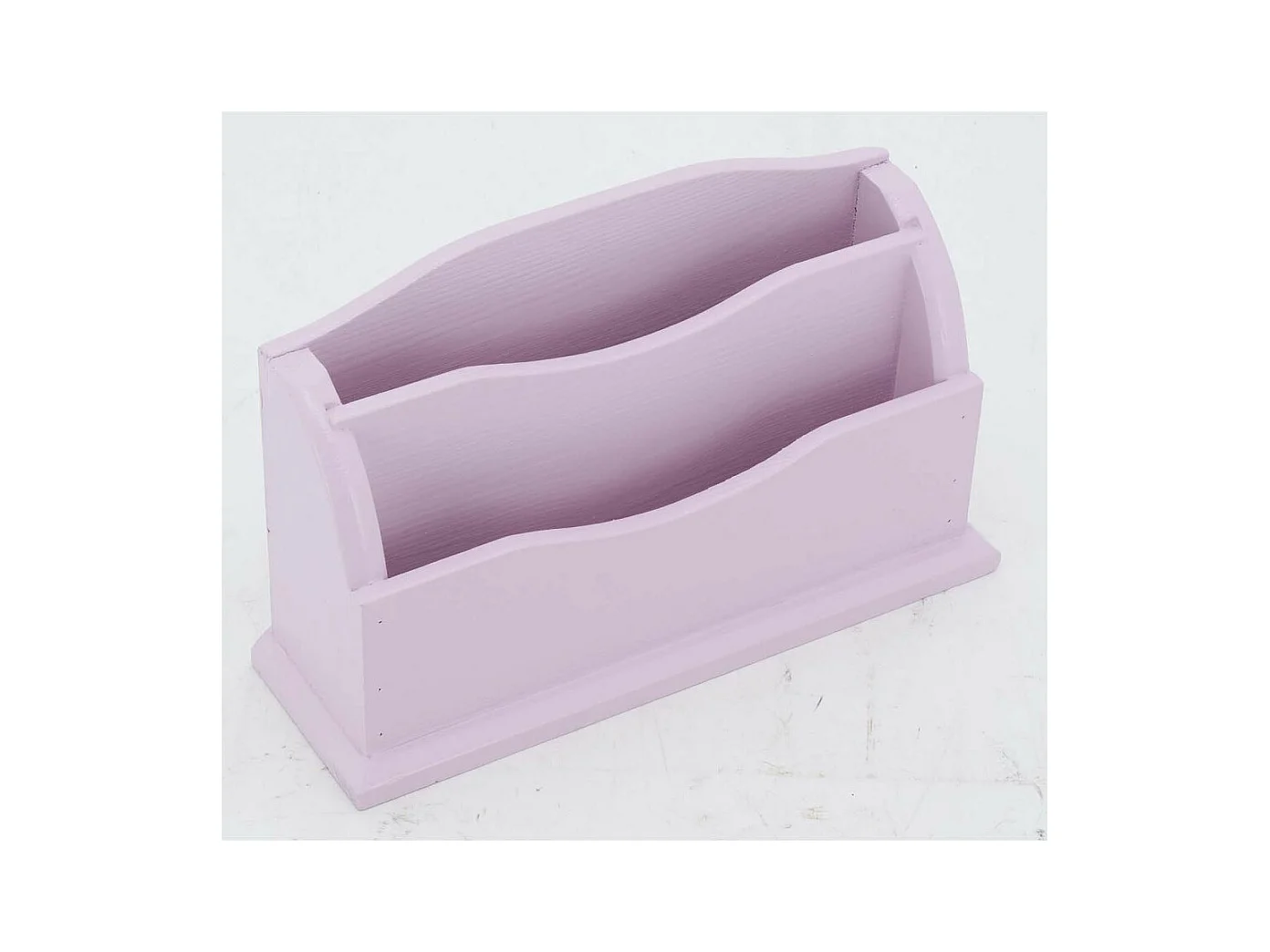 Range courrier en pin Rose