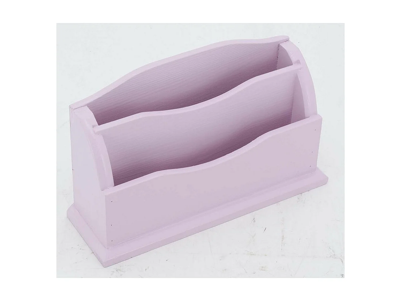 Range courrier en pin Rose