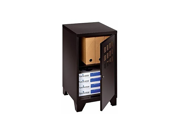 Casier de rangement en métal 74 cm Collégien Alu