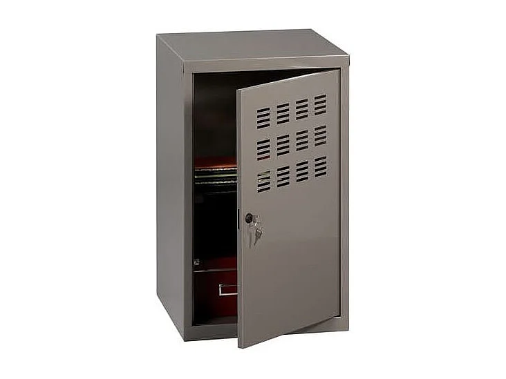 Casier de rangement en métal 74 cm Collégien Alu