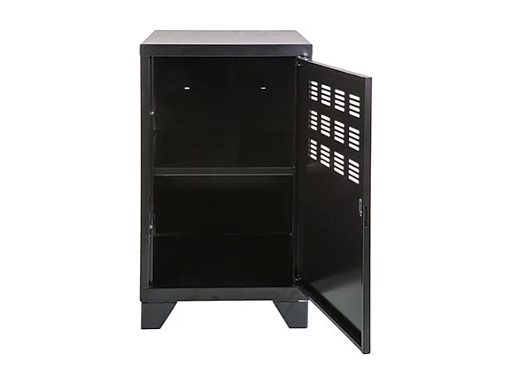 Casier de rangement en métal 74 cm Collégien Alu