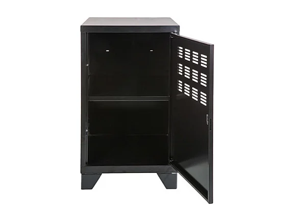 Casier de rangement en métal 74 cm Collégien Alu