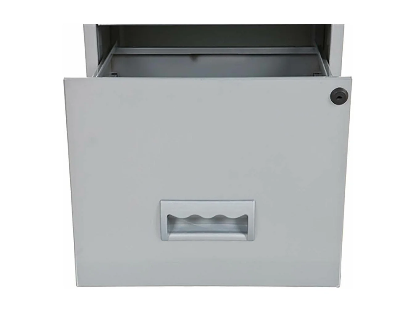 Colonne de rangement en acier 3 grands tiroirs Alu