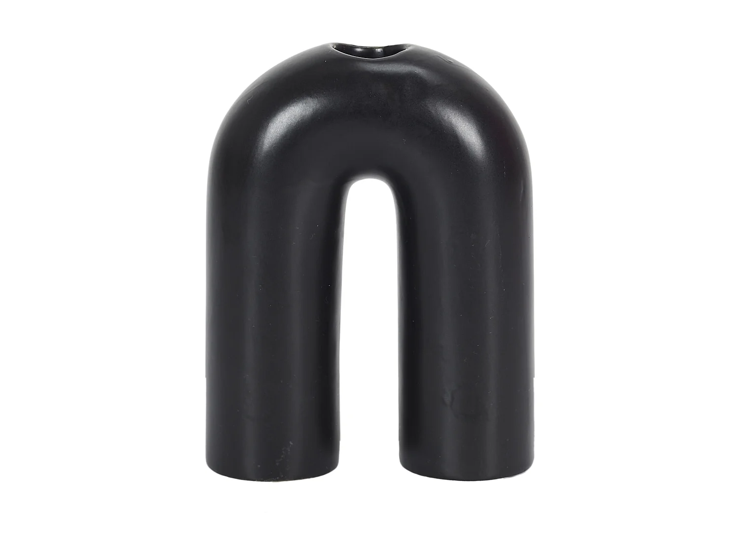 Bougeoir Arche 1 Bougie Noir