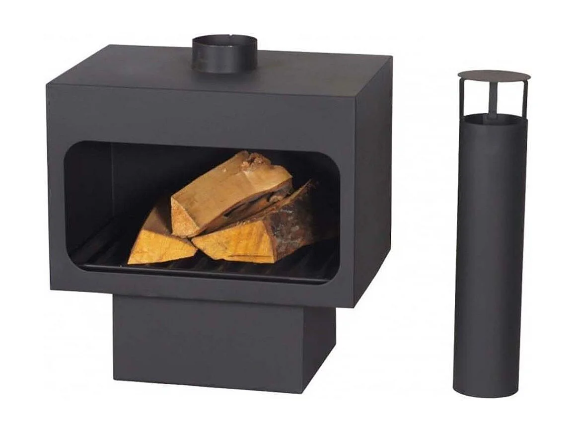 Cheminée d'extérieur en acier Arizona