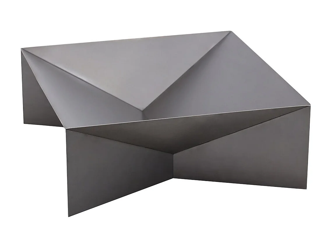 Brasero de jardin carré DINE 70 cm en acier