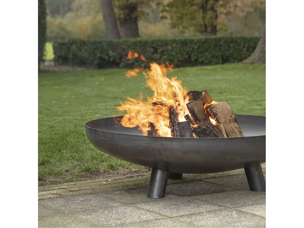 Brasero en acier 3 larges pieds Diamètre 100 cm