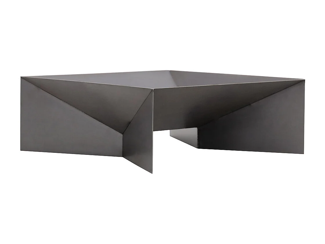 Brasero de jardin carré DINE 60x60 cm en acier