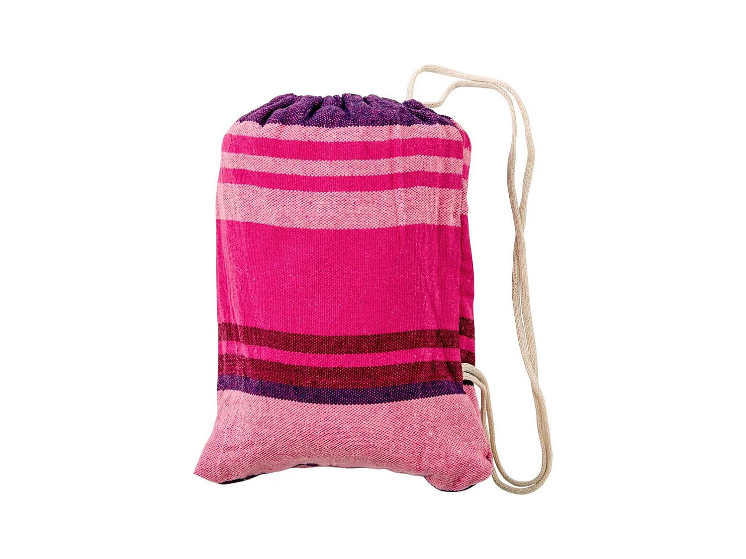 Hamac en coton et polyester avec sac de rangement Tahiti