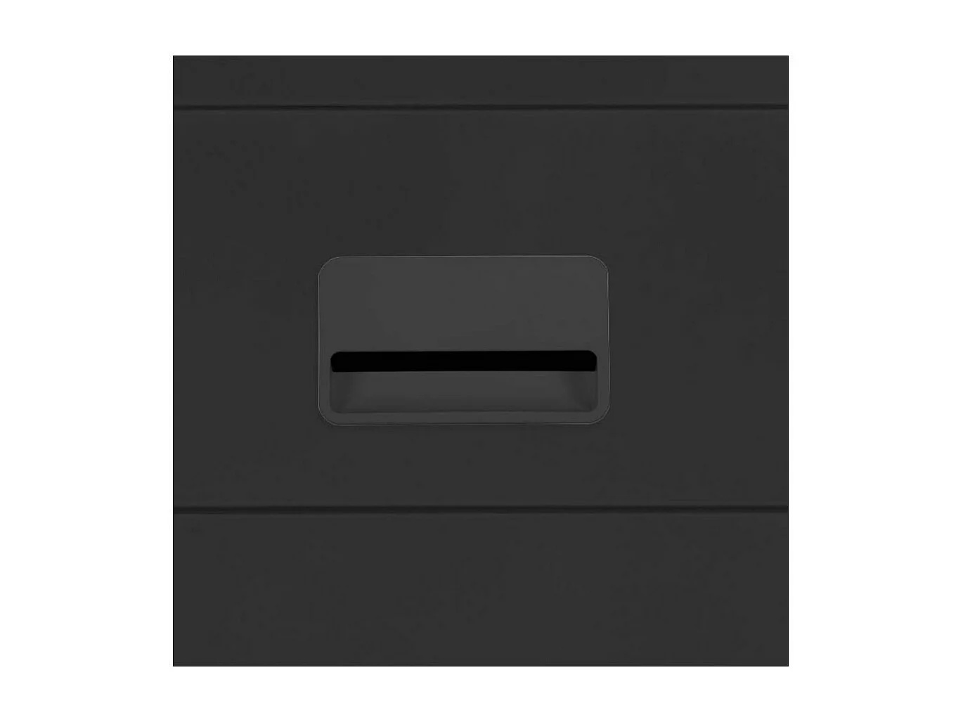 Caisson de rangement 3 tiroirs en acier sur roulettes