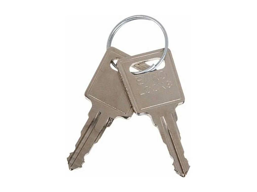 Armoire de rangement métal 2 portes Noir mat