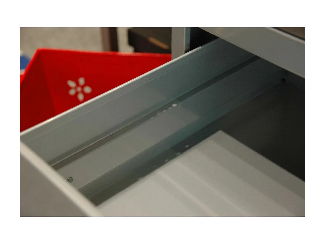 Caisson de rangement en acier 2 tiroirs