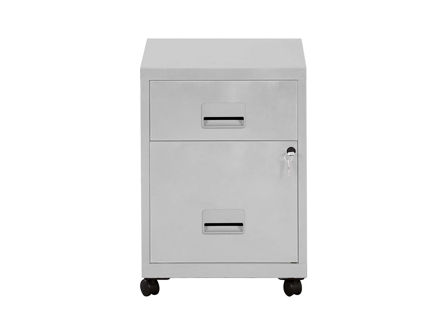 Caisson de rangement en acier 2 tiroirs