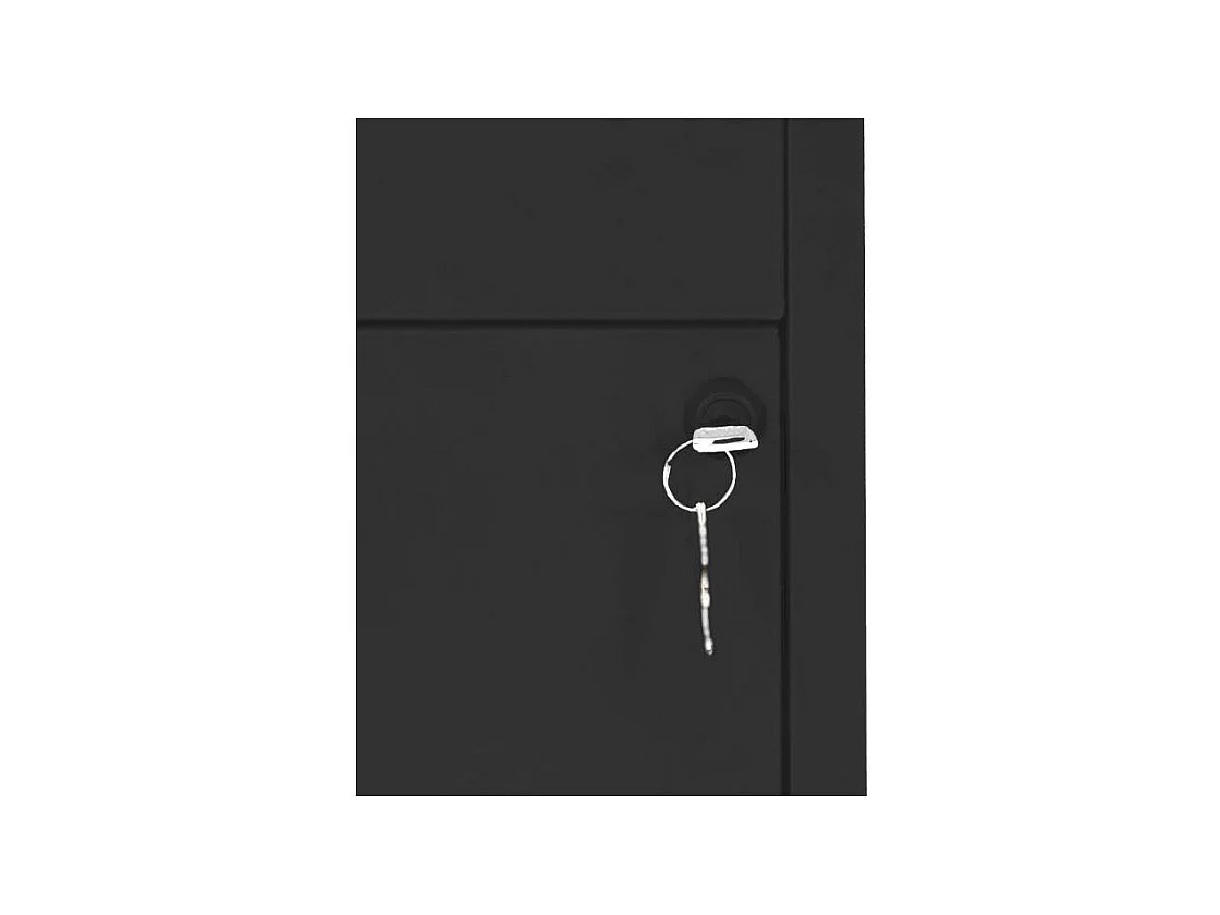 Caisson de rangement en acier 2 tiroirs Anthracite