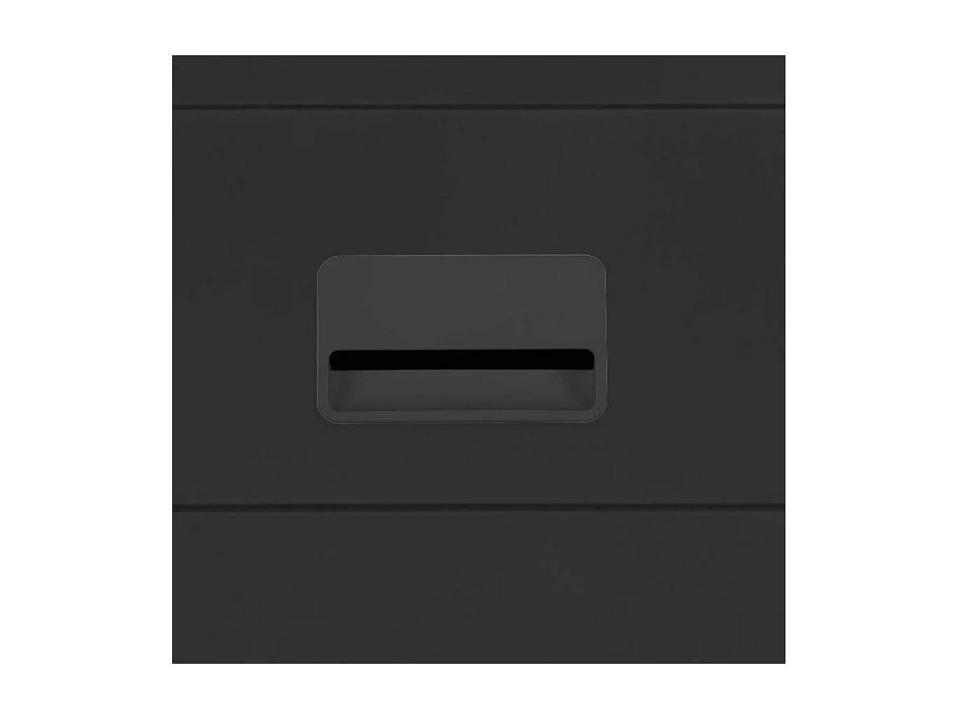 Caisson de rangement en acier 2 tiroirs Anthracite