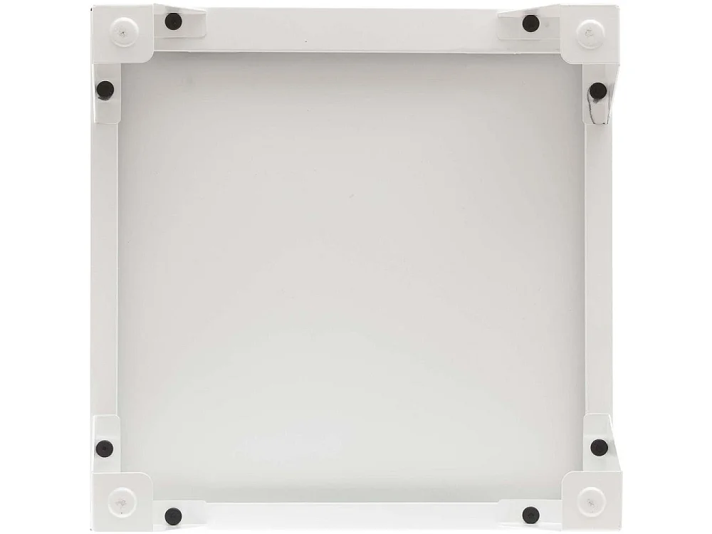 Armoire de rangement métal 1 porte Blanc mat