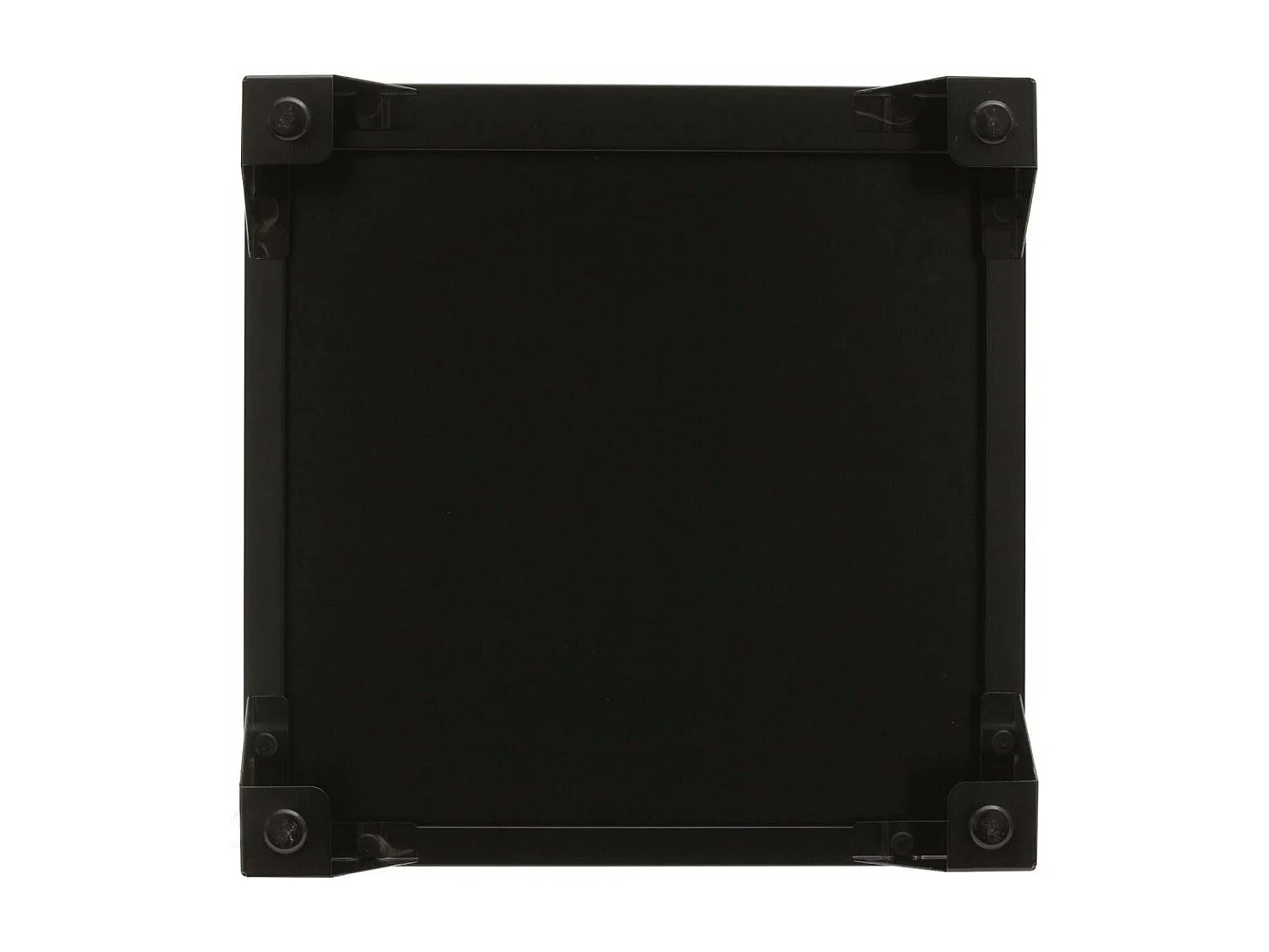 Armoire de rangement métal 1 porte Noir mat