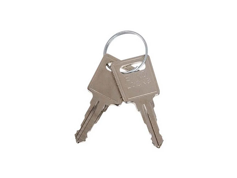Meuble bureau métal 1 porte 3 tiroirs Blanc mat