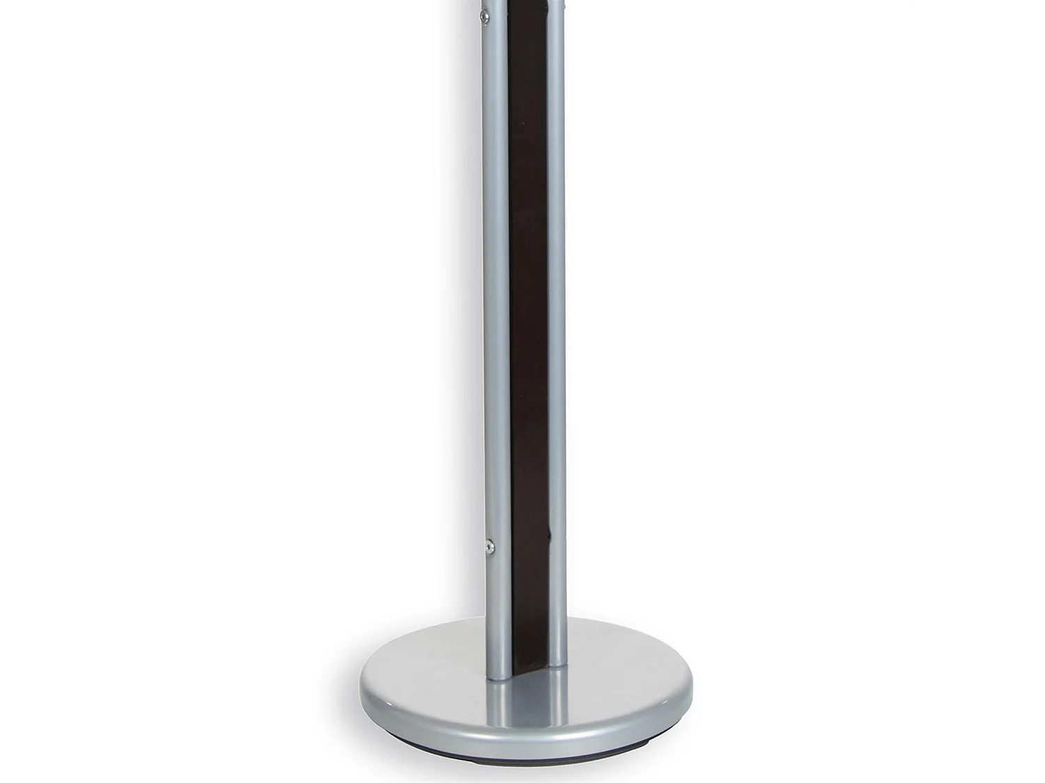 Valet de chambre FABIO chevalet de nuit portant pour vêtements, structure en métal laqué et finition en MDF couleur wengé