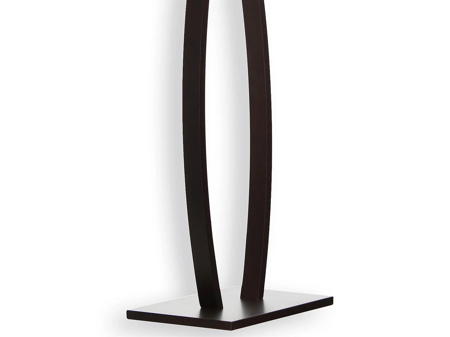 Valet de chambre ROBIN valet de nuit porte vêtements, structure en bois lasuré brun foncé