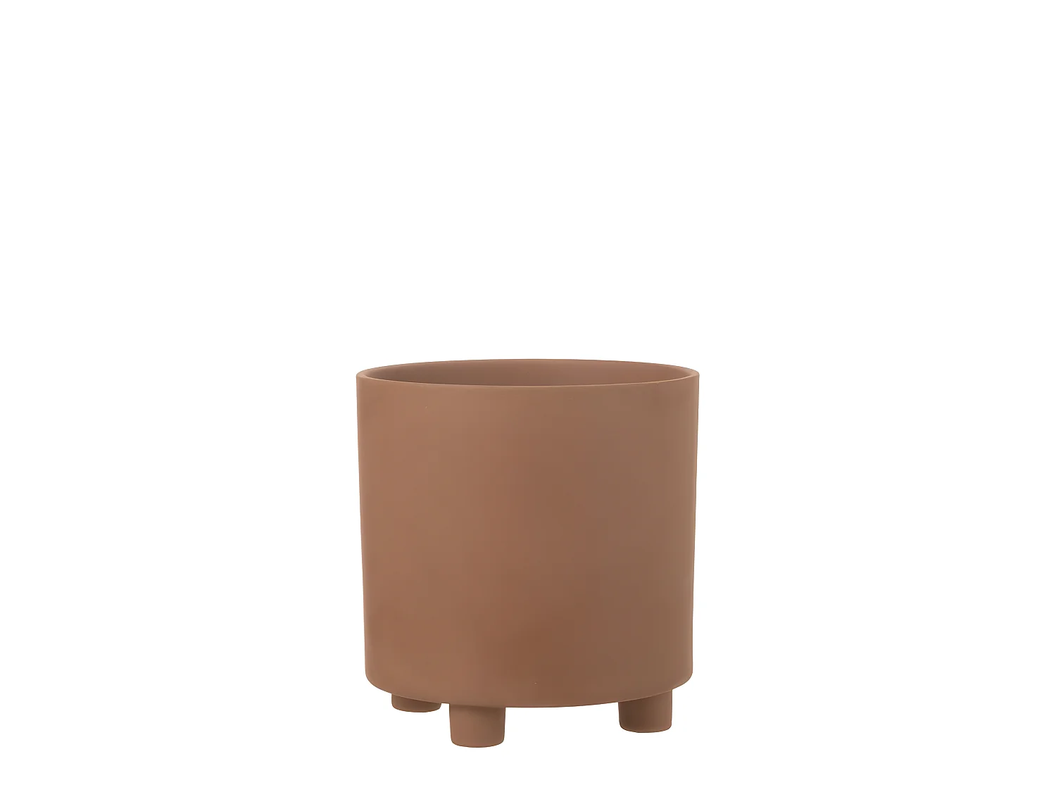 Cache-Pot en Céramique "Thibault" 27cm Marron