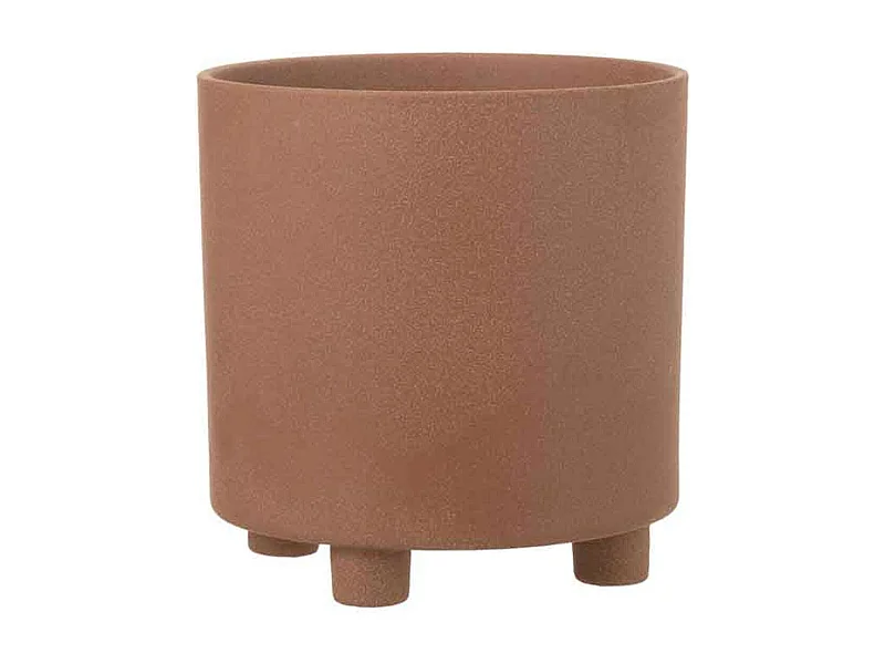 Cache-Pot en Céramique "Thibault" 27cm Marron