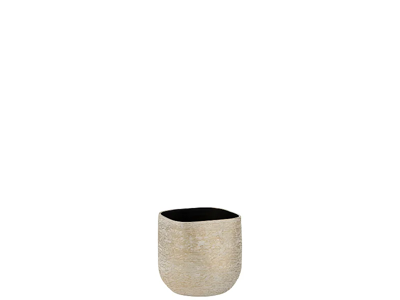 Portavaso in ceramica Champagne 24x20x21cm