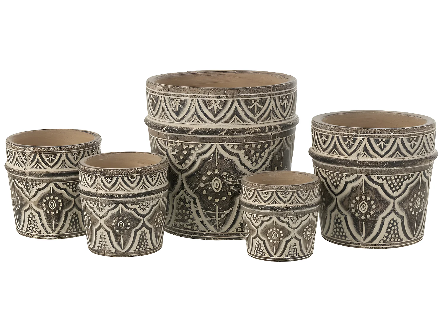 Cache-Pot en Terre Cuite "Provina" 23cm Naturel