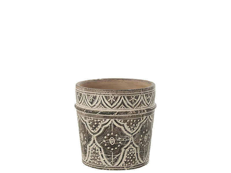 Cache-Pot en Terre Cuite "Provina" 23cm Naturel