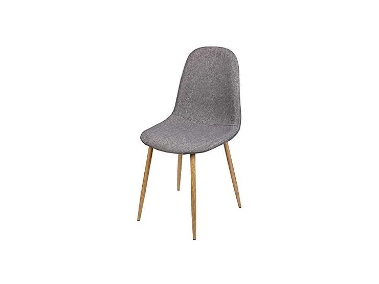 Chaise Scandinave,grise, 54x45x87 Cm