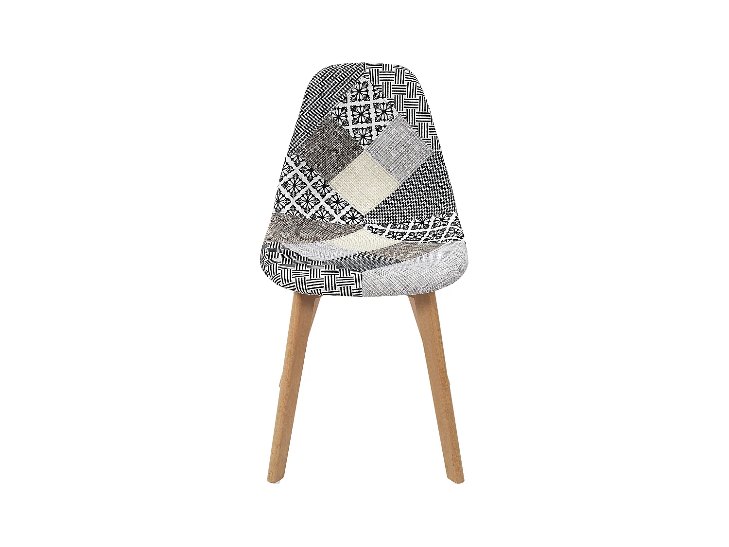 Chaise scandinave Patchwork (Lot de 2)