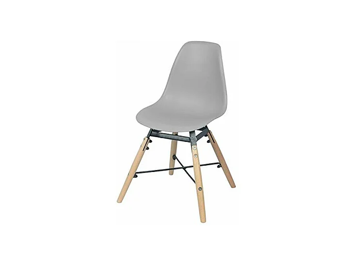 Chaise Enfant Design Scandinave Gris - Modèle Intérieur Convivial