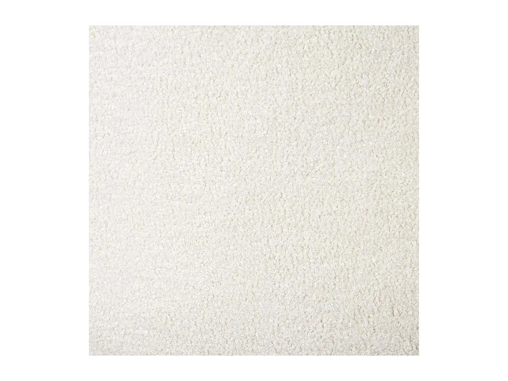 Chaise Bouclette Freya - Lot De 4 Blanc, Marron