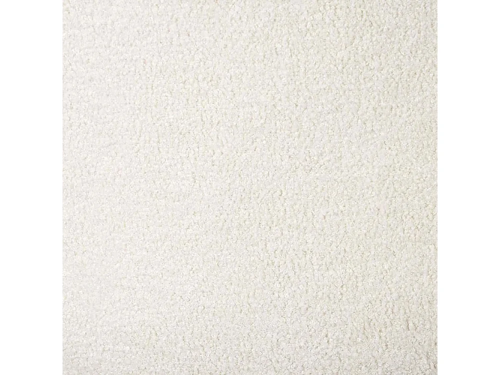 Chaise Bouclette Freya - Lot De 4 Blanc, Marron